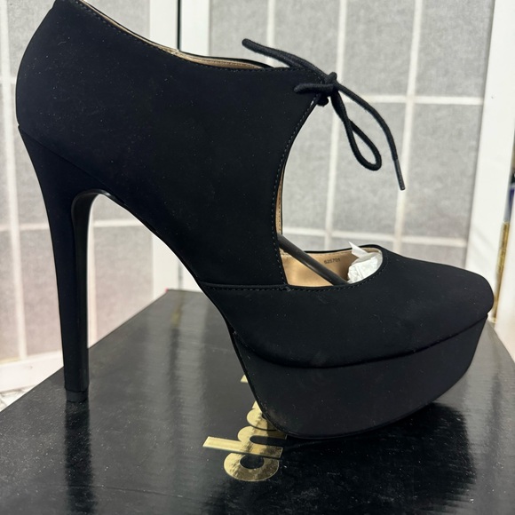 Charlotte Russe black high heels size 10 new - Picture 7 of 7